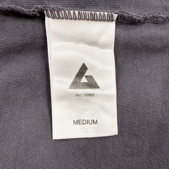 American Giant Men's Vintage Crew Short Sleeve Tee Medium Deep Gray - Picture 11 of 16